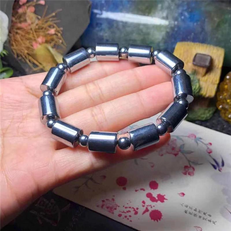 Beaded, Strands 1pcsNatural Terahertz Stone Bracelets Wrist Bracelet Energy Hand Row Fashion Jewelry Japan And Korean Style
Beaded, Strands 1pcsNatural Terahertz Stone Bracelets Wrist Bracelet Energy Hand Row Fashion Jewelry Japan And Korean Style
