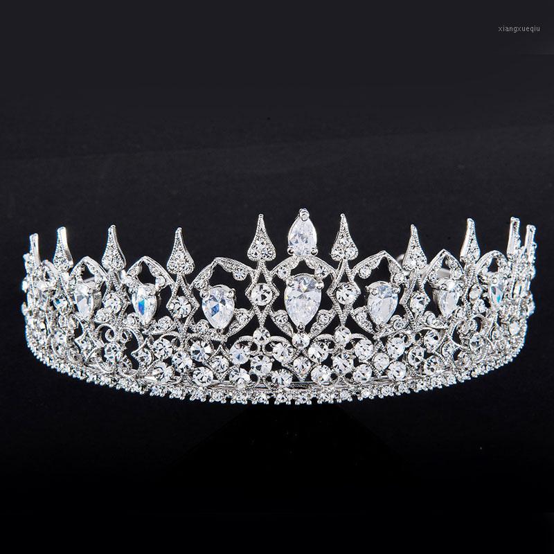 Luxury Women Diadem Silver Color Crown Elegant Shining Crystal Alloy Tiaras Bridal Wedding Hair Jewelry Accessories SL Clips & Barrettes, Golden;silver
Luxury Women Diadem Silver Color Crown Elegant Shining Crystal Alloy Tiaras Bridal Wedding Hair Jewelry Accessories SL Clips & Barrettes, Golden;silver