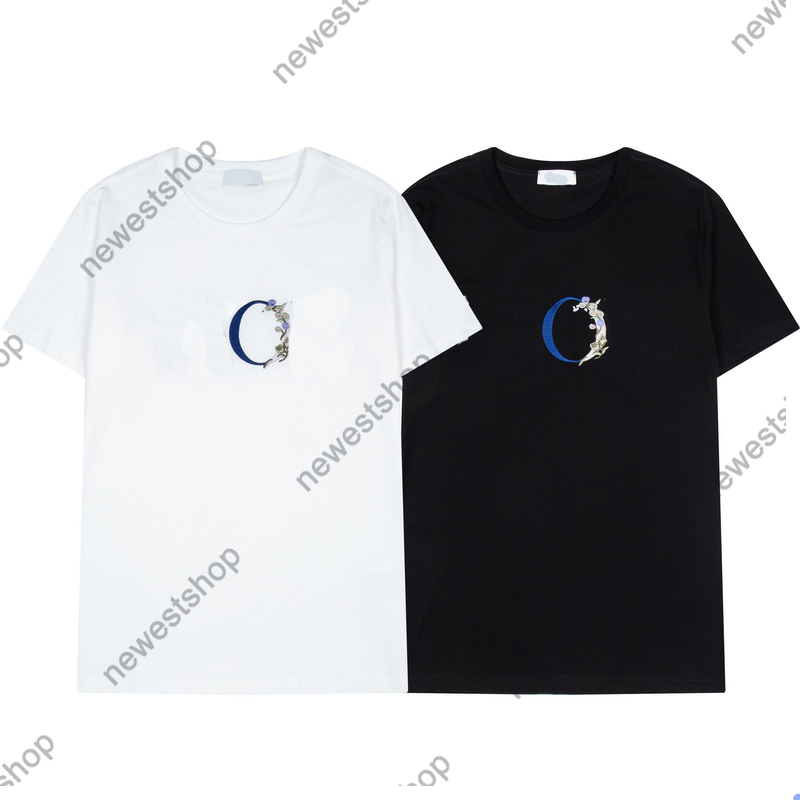 2021 summer New Mens Designer luxury T Shirts womens classic embroid flowers letter print t shirt cotton t-shirt casual tshirt tops tee, White;black
2021 summer New Mens Designer luxury T Shirts womens classic embroid flowers letter print t shirt cotton t-shirt casual tshirt tops tee, White;black