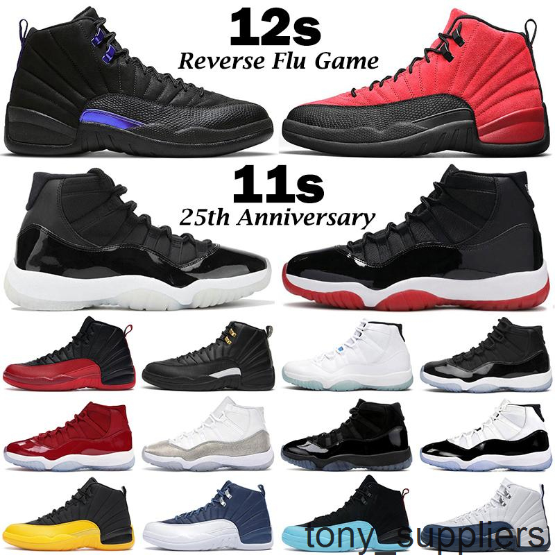 New Basketball Shoes Mens Trainers Jumpman 11 11s 25th Anniversary 12 12s Dark Concord Reverse Flu Gam Women Retroes Sports Sneakers, 49
New Basketball Shoes Mens Trainers Jumpman 11 11s 25th Anniversary 12 12s Dark Concord Reverse Flu Gam Women Retroes Sports Sneakers, 49