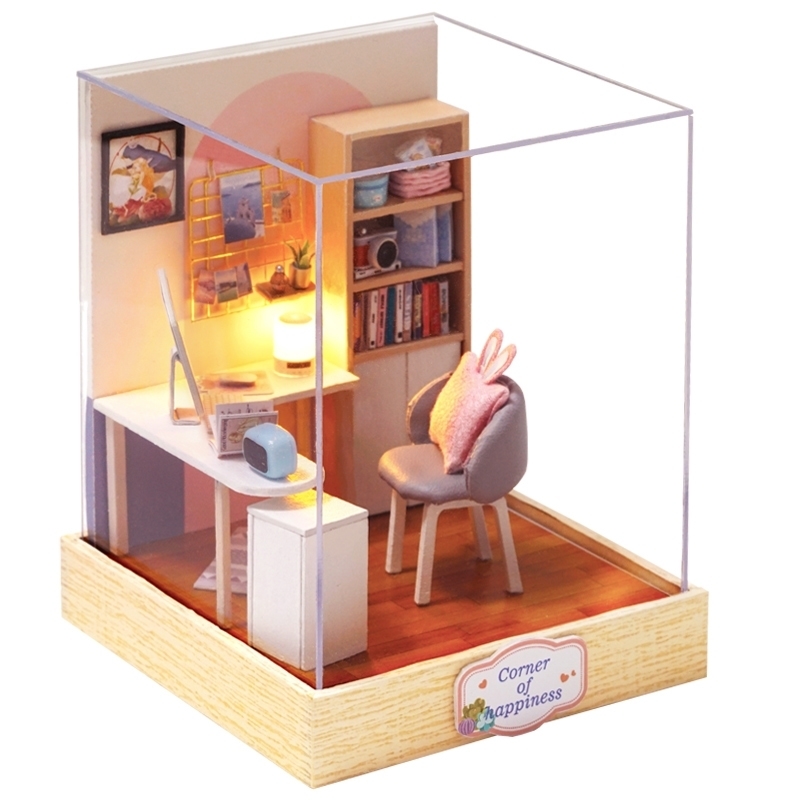 Doll House Wooden Diy doll Houses Miniature Furniture Dollhouse Kit Casa Music Toys f or Children Birthday Christmas Gifts QT30 Y200413
Doll House Wooden Diy doll Houses Miniature Furniture Dollhouse Kit Casa Music Toys f or Children Birthday Christmas Gifts QT30 Y200413