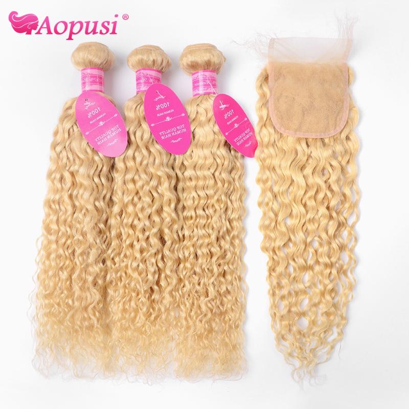 Human Hair Bulks Aopusi Peruvian 613 Water Wave Bundles With Closure Curly Blonde 4×4 Remy Extensions
Human Hair Bulks Aopusi Peruvian 613 Water Wave Bundles With Closure Curly Blonde 4×4 Remy Extensions