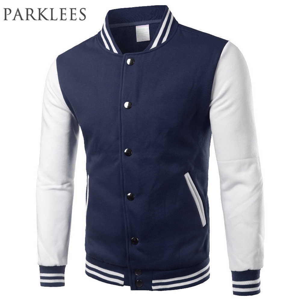 Classic Navy Blue Varsity Jacket Men/Women Autumn Mens Fashion Fleece College Baseball Jackets Bomber Veste Homme Xxxl X0621
Classic Navy Blue Varsity Jacket Men/Women Autumn Mens Fashion Fleece College Baseball Jackets Bomber Veste Homme Xxxl X0621