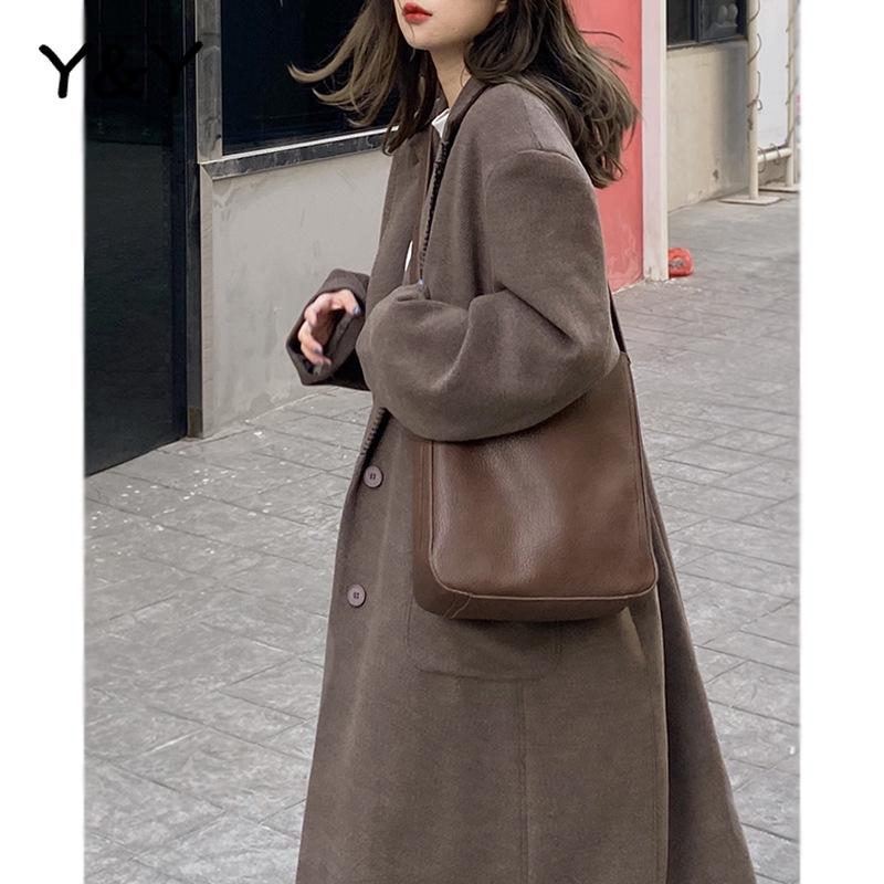 Y&Y PU Large-capacity Bag Women's Bag Fashion Bucket Simple Retro Ins Messenger Casual Shoulder Bags, Black
Y&Y PU Large-capacity Bag Women's Bag Fashion Bucket Simple Retro Ins Messenger Casual Shoulder Bags, Black