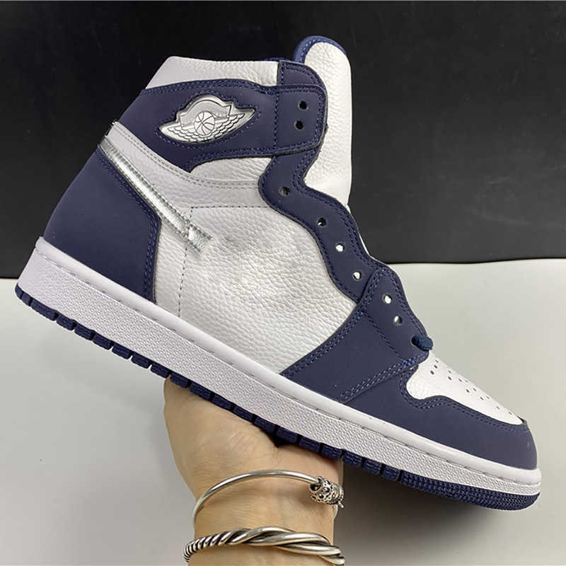 Top quality Jumpman 1 high OG UNC men's and women's basketball shoes Navy blue fashion sports, #1 
Top quality Jumpman 1 high OG UNC men's and women's basketball shoes Navy blue fashion sports, #1