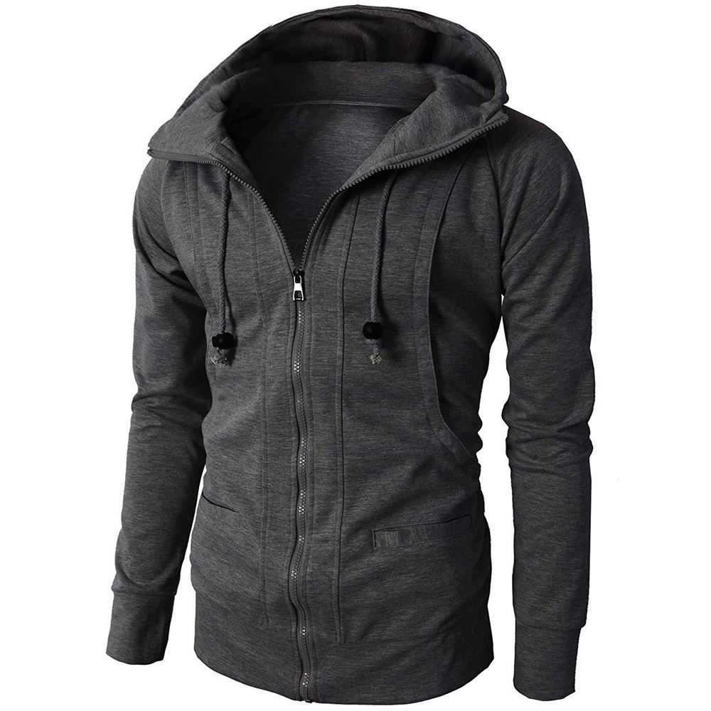 2021 Men Occasional Fitness Jackets Slim with Hood Jacket Jacks Outwear Winter Clothes 8sd1, Black
2021 Men Occasional Fitness Jackets Slim with Hood Jacket Jacks Outwear Winter Clothes 8sd1, Black