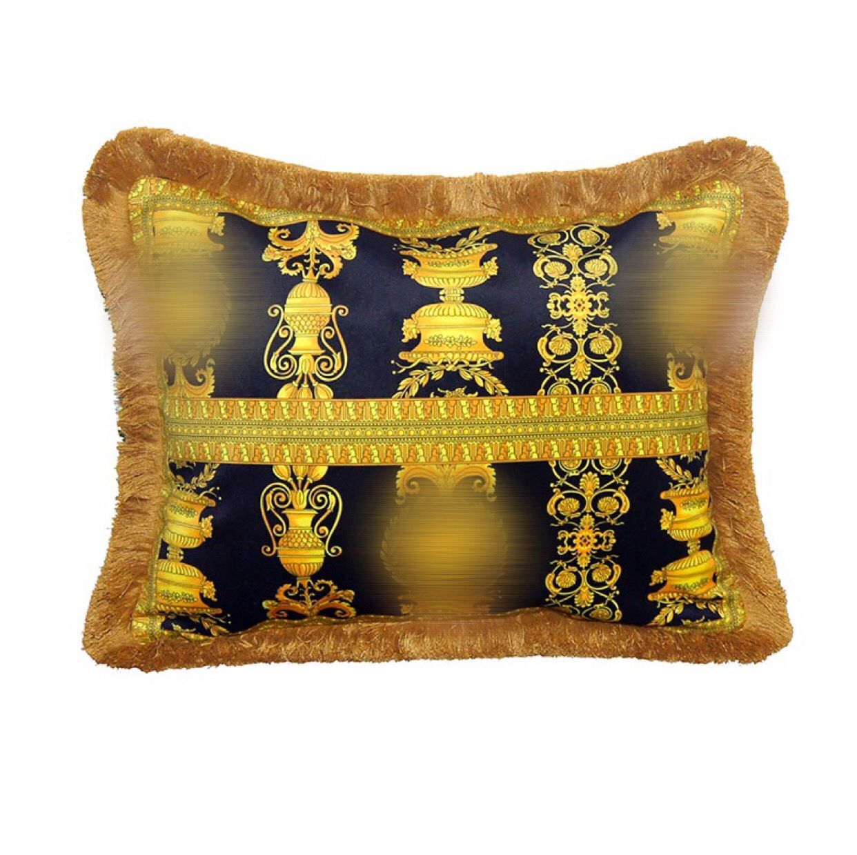 Luxury pillow case designer Signage classic pattern tassel Double-sided printing pillowcase cushion cover rectangle 45*35cm for home new Year decorative gift, As pic
Luxury pillow case designer Signage classic pattern tassel Double-sided printing pillowcase cushion cover rectangle 45*35cm for home new Year decorative gift, As pic