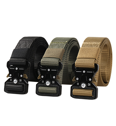 Buckle Tactical Belt 3.8 Mens Multi-Functional Military Outdoor Training Real Nylon Waistband, Black
Buckle Tactical Belt 3.8 Mens Multi-Functional Military Outdoor Training Real Nylon Waistband, Black