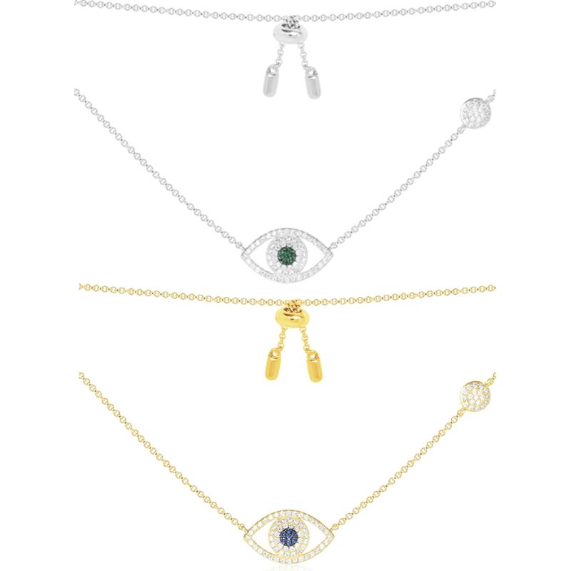 Pendant Necklaces High Quality Lucky Eye European And American Women Necklace Fashion Accessories Jewelry Choker
Pendant Necklaces High Quality Lucky Eye European And American Women Necklace Fashion Accessories Jewelry Choker
