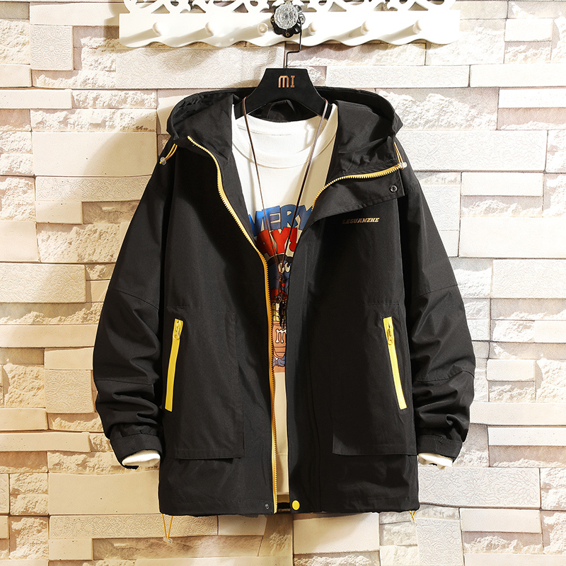 Casual England Style New 2021 Black Spring Autumn Jacket Men's Brand Clothes Plus Oversize M-5xl with Hoodies P4rd, Hj1966 1
Casual England Style New 2021 Black Spring Autumn Jacket Men's Brand Clothes Plus Oversize M-5xl with Hoodies P4rd, Hj1966 1