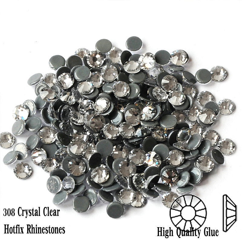 Crystal Clear Hotfix Iron On Rhinestones Super Bright Glass Strass for Embroidery Fabric Garment
Crystal Clear Hotfix Iron On Rhinestones Super Bright Glass Strass for Embroidery Fabric Garment