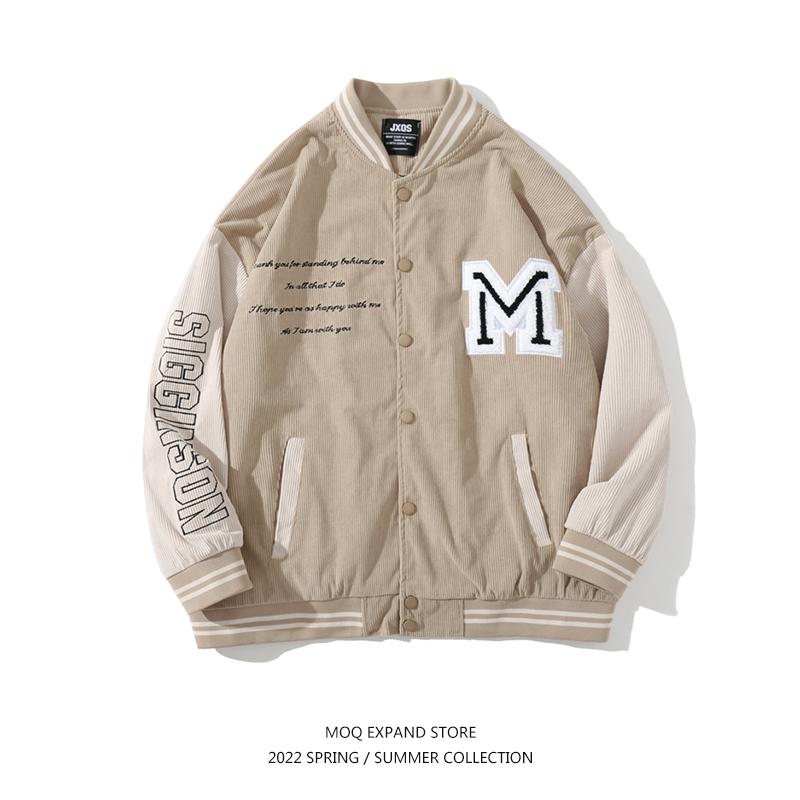 Men's Jackets Streetwear Vintage Baseball Jacket Men High Quality Towel Embroidery Varsity Couple Autumn Fleece Bomber Coat, Black;brown
Men's Jackets Streetwear Vintage Baseball Jacket Men High Quality Towel Embroidery Varsity Couple Autumn Fleece Bomber Coat, Black;brown