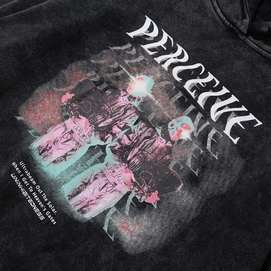 AT SUNRISE Hoodie Sweatshirt Men Hip Hop Streetwear Harajuku black Washed Hooded Pullover Autumn winter Cotton Loose Hoodie 201127