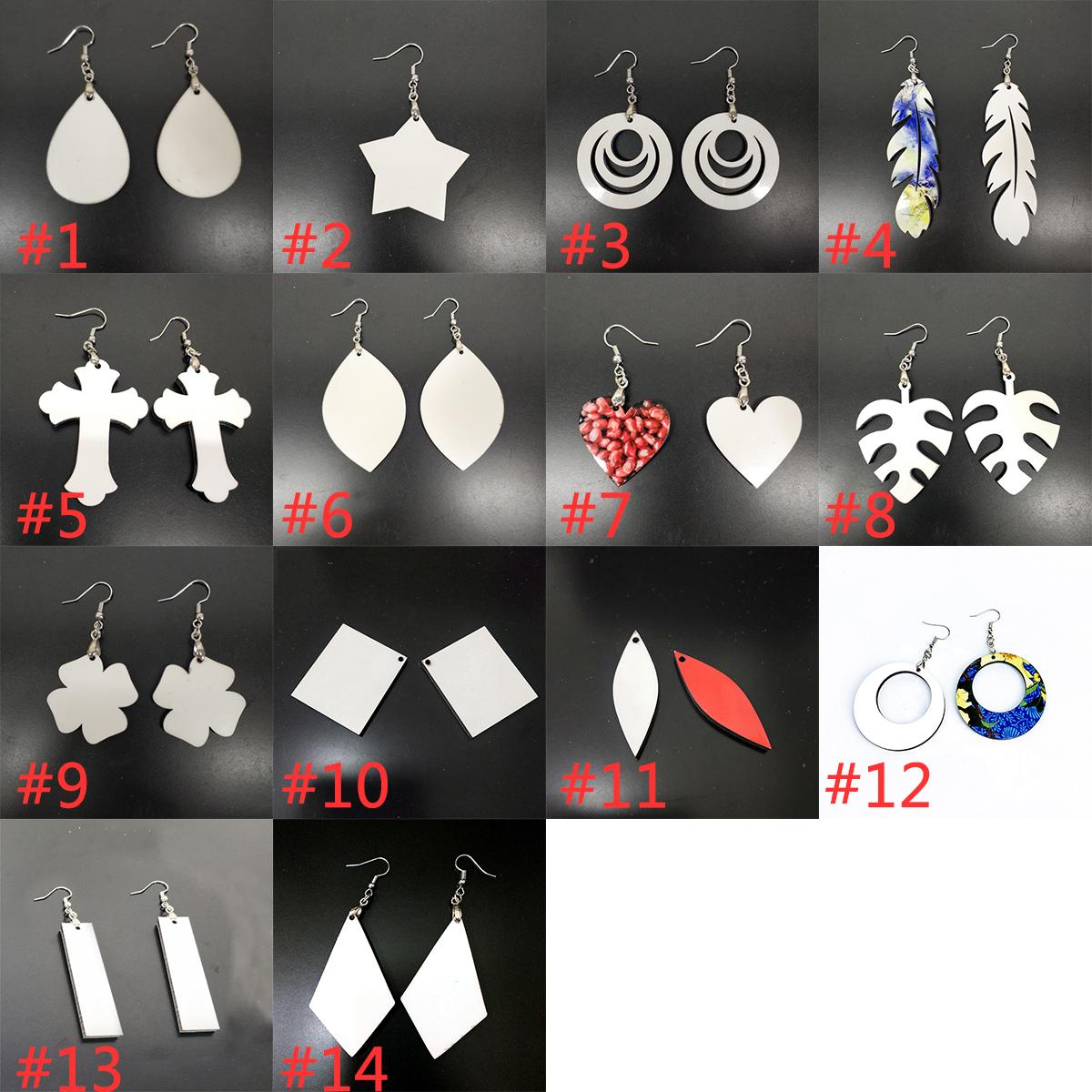 DIY Sublimation Blanks Earrings Designer Earrings Party Gifts DIY Valentines Day Gifts For Women 14 Style DHL
DIY Sublimation Blanks Earrings Designer Earrings Party Gifts DIY Valentines Day Gifts For Women 14 Style DHL