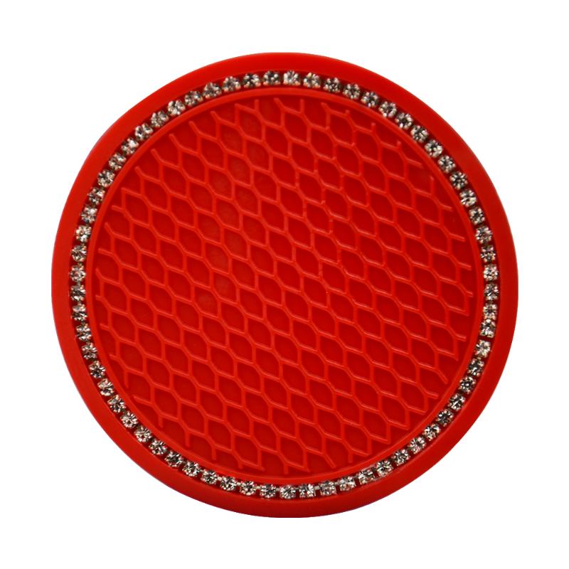 Drink Holder Car Water Cup Bottle Anti-slip Pad Mat Silica Gel For Interior Decoration Styling Accessories