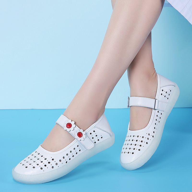 2021 New Sandals Hollow Leather Float Woman Mother Only White Nurse Women's Shoes D5rx
2021 New Sandals Hollow Leather Float Woman Mother Only White Nurse Women's Shoes D5rx