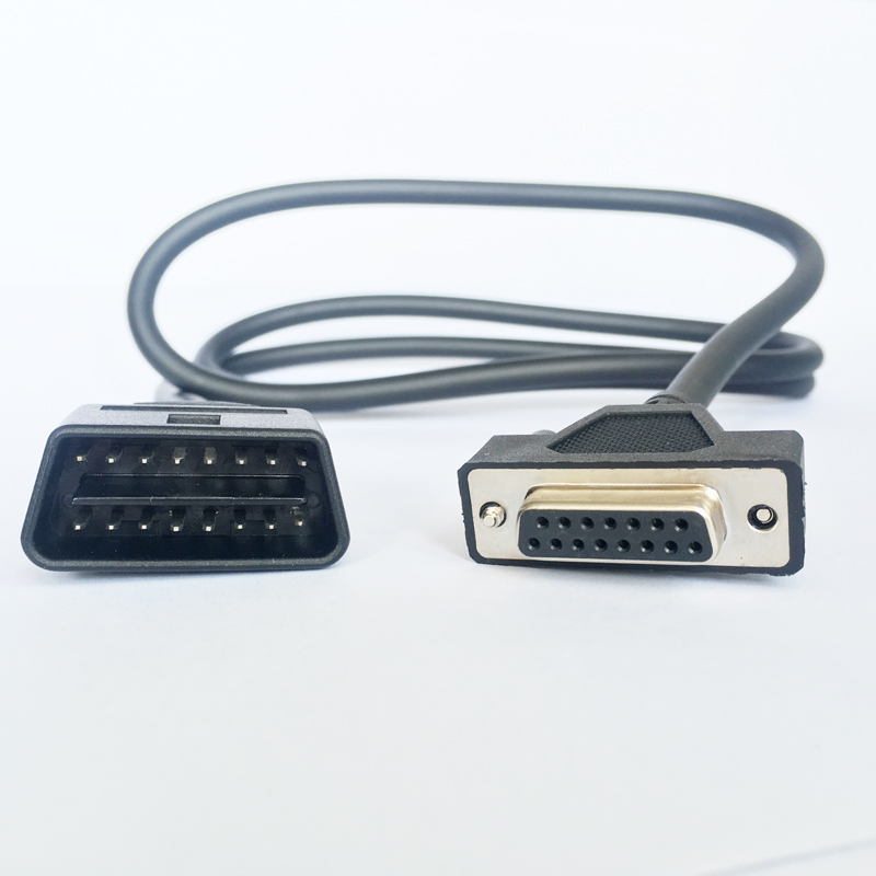 OBD II Main Cable, Used with iCarsoft diagnostic tools, OBDII Interface of Diagnostic Tools
OBD II Main Cable, Used with iCarsoft diagnostic tools, OBDII Interface of Diagnostic Tools