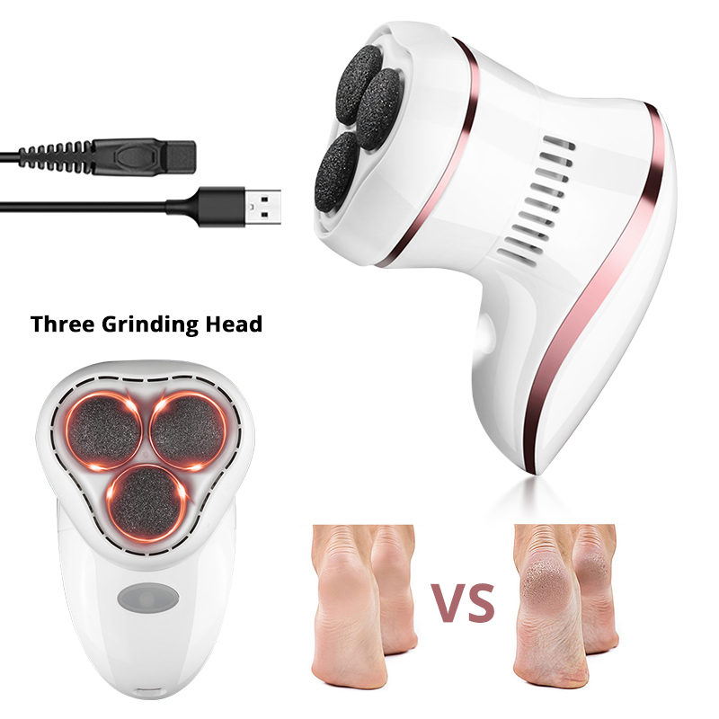 DIOZO Electric Pedicure Tool USB Charging Foot File Tool Dead Skin Callus Remover Foot Grinder Foot Care Tool Newest Heel File 210304