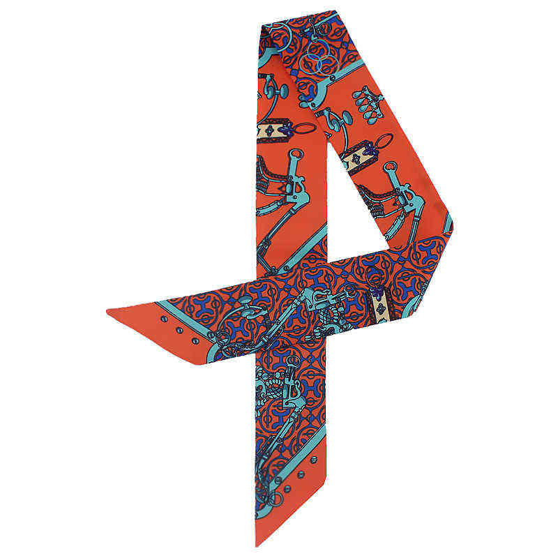 Silk Scarf Women Print Handle Bag Ribbons Luxury Brand Designer Fashion Lady Head Scarf Small Long Skinny Scarves G1206
Silk Scarf Women Print Handle Bag Ribbons Luxury Brand Designer Fashion Lady Head Scarf Small Long Skinny Scarves G1206