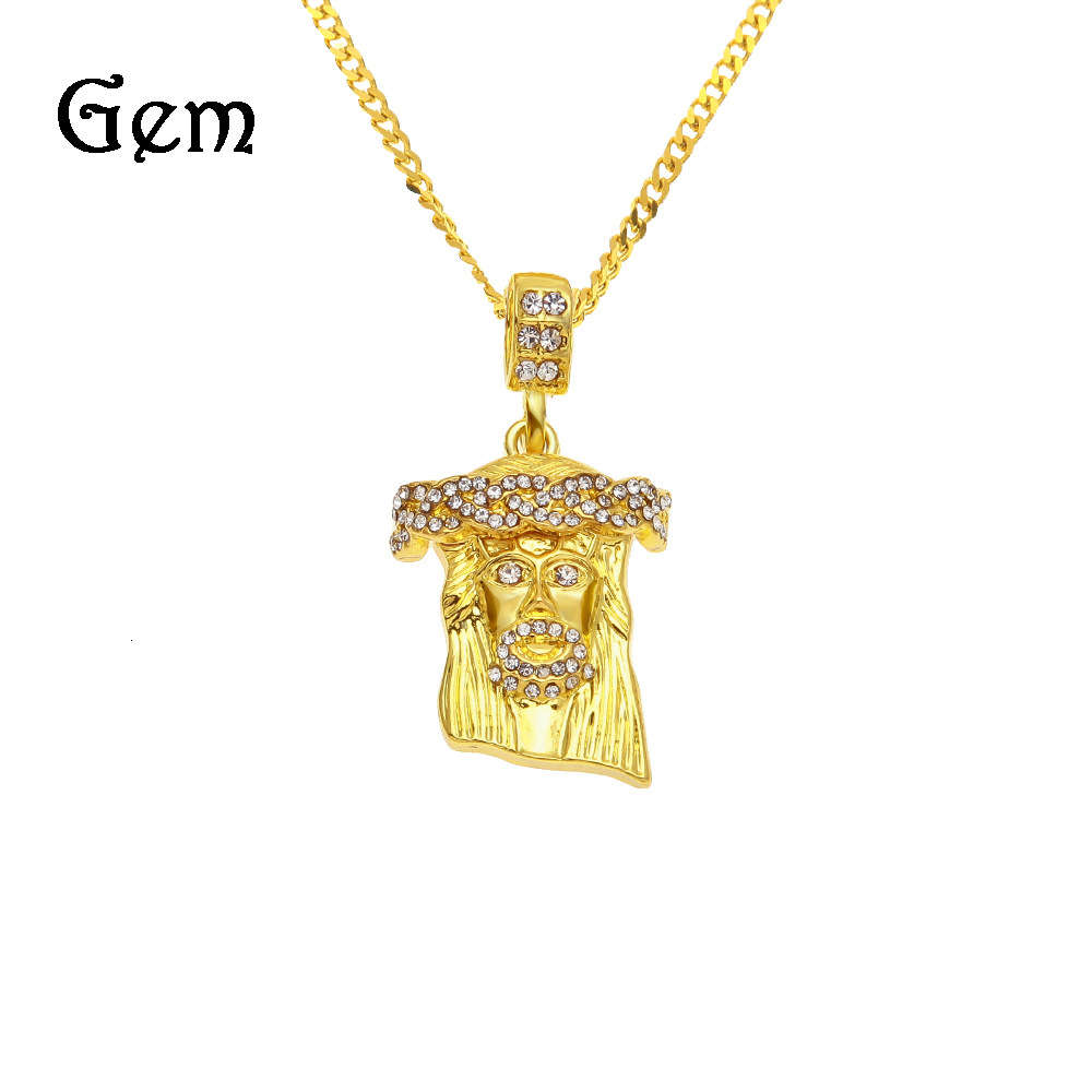 Hip hop diamond inlaid gold onion Pink Gold Jesus head pendant hiphop Jesus men's Necklace Jewelry
Hip hop diamond inlaid gold onion Pink Gold Jesus head pendant hiphop Jesus men's Necklace Jewelry
