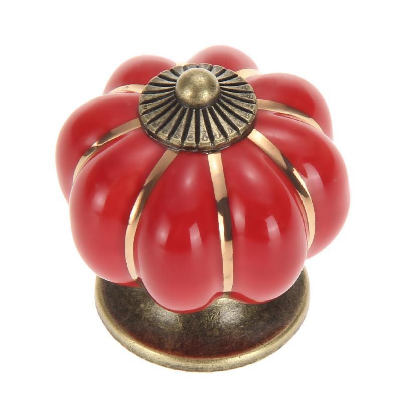 4*4*4 Cm Kitchen Cabinets Knobs Bedroom Cupboard Drawers 7 Colors Ceramic Door Pull GGA5083 Free shipping