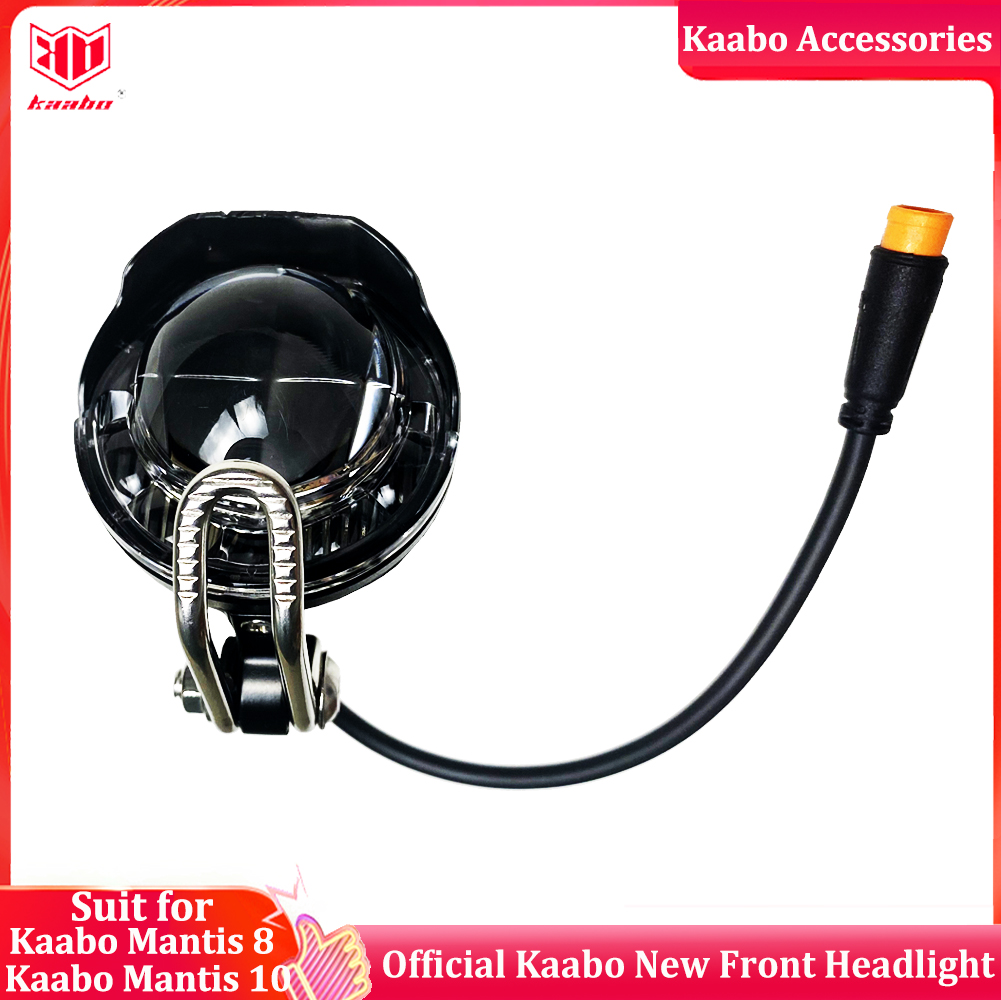 Original Kaabo Mantis 8/10 12V LED Headlight with Horn for Newest Version Front Light Spare Part
Original Kaabo Mantis 8/10 12V LED Headlight with Horn for Newest Version Front Light Spare Part