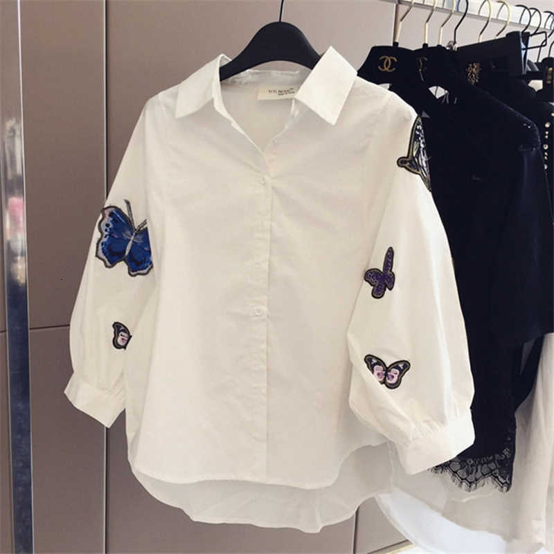 women's tanks & camis white shirt women butterfly embroidery long sleeve plus size blouse and ladies button down shirts c0x0
women's tanks & camis white shirt women butterfly embroidery long sleeve plus size blouse and ladies button down shirts c0x0