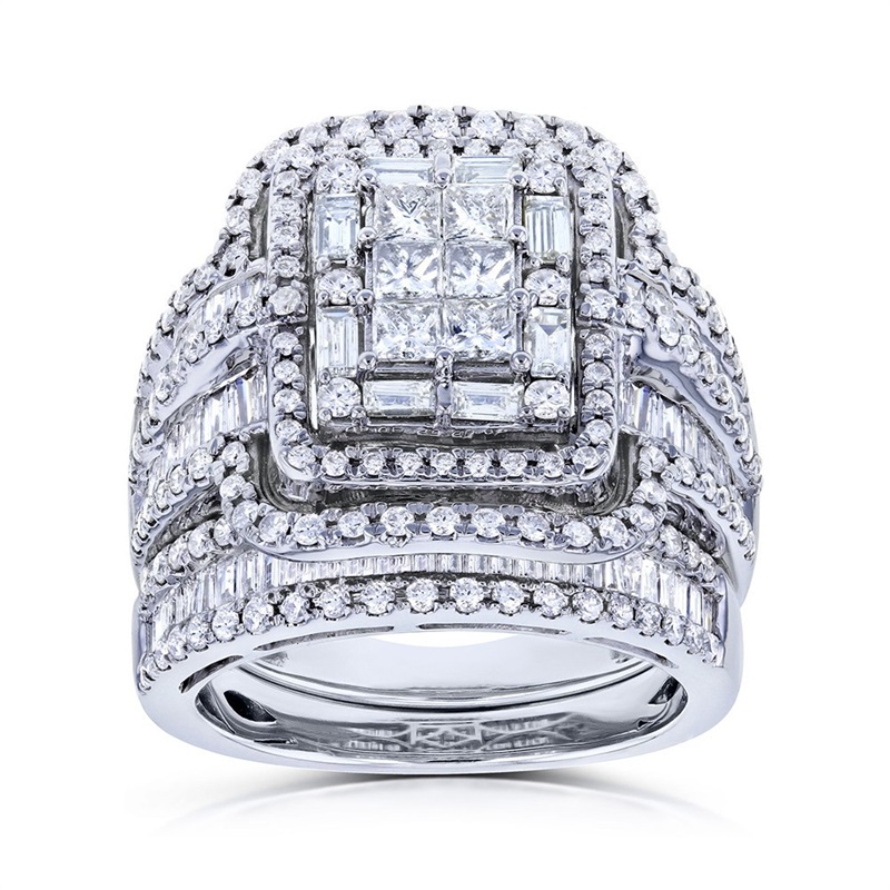 Wedding Rings Charm Female White Crystal Stone Ring Set Luxury For Women Vintage Bridal Square Engagement Wholesale 1857 T2
Wedding Rings Charm Female White Crystal Stone Ring Set Luxury For Women Vintage Bridal Square Engagement Wholesale 1857 T2