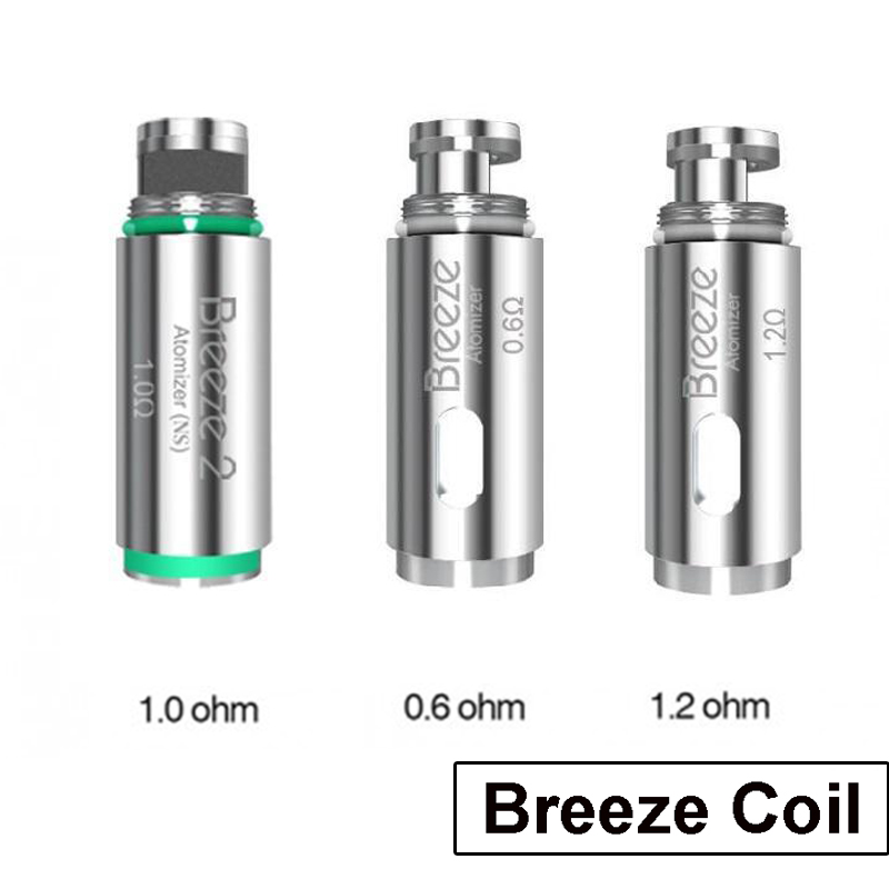 5pcs/box Pod Coil Vape for Breeze Kit Breeze 2 Kit Replacement Coil 0.6ohm 1.0ohm Electronic Cigarette Accessories
5pcs/box Pod Coil Vape for Breeze Kit Breeze 2 Kit Replacement Coil 0.6ohm 1.0ohm Electronic Cigarette Accessories