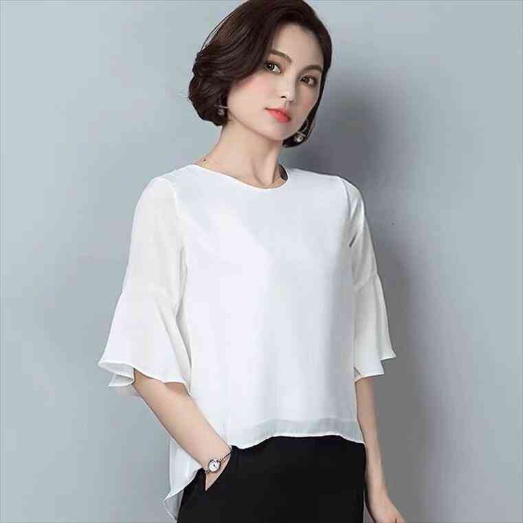 england style women shirt chiffon blusas femininas elegant ladies formal office blouse plus size shirts 6xl 7xl 8xl, White
england style women shirt chiffon blusas femininas elegant ladies formal office blouse plus size shirts 6xl 7xl 8xl, White