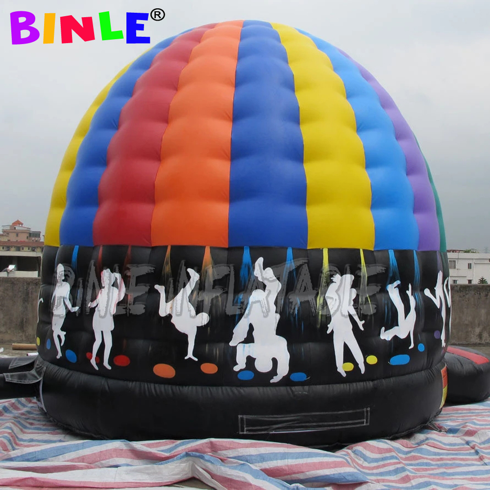 New Inflatable Disco Bouncer Music Discos House Castle dance dome tent for sale