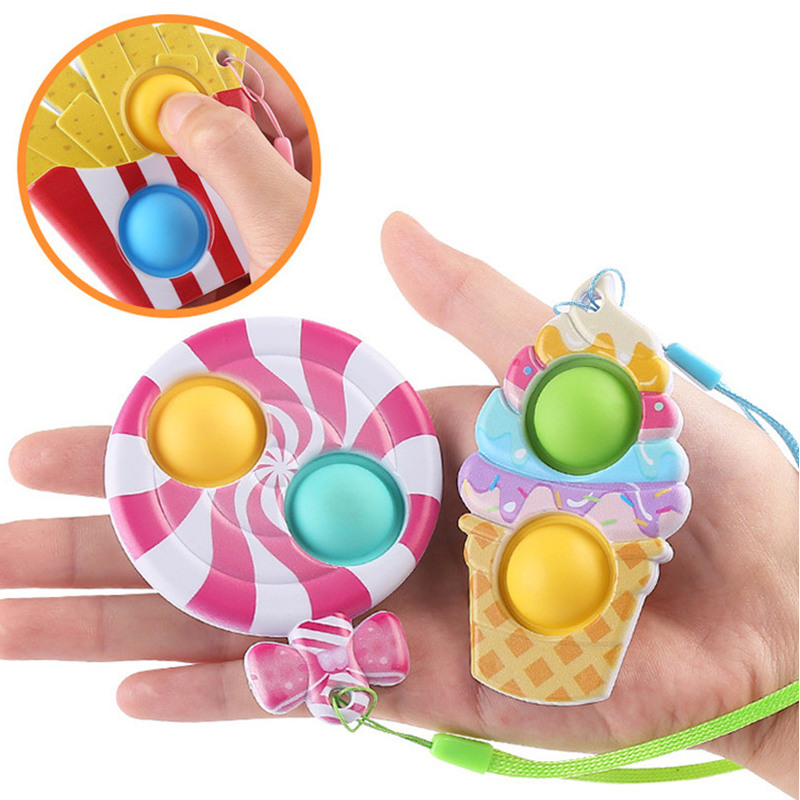Push Bubble Fidget Toys Party Favor Poo-its Ice Cream Lollipop Santa Claus Shape Squeeze Sensory Toy Pop Bubbles Keychain Antistress Decompr
Push Bubble Fidget Toys Party Favor Poo-its Ice Cream Lollipop Santa Claus Shape Squeeze Sensory Toy Pop Bubbles Keychain Antistress Decompr