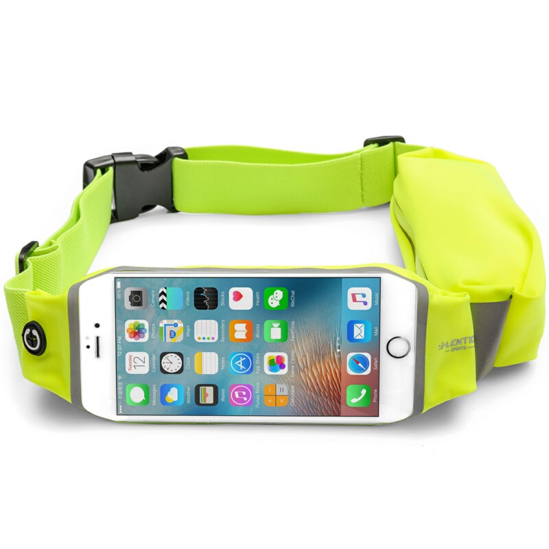 LENTION Running Belt for 3.5-5inch Phone, Dual Pocket Sports Waist Bag with Touch Phone Screen Function Water Resistant, Green
LENTION Running Belt for 3.5-5inch Phone, Dual Pocket Sports Waist Bag with Touch Phone Screen Function Water Resistant, Green