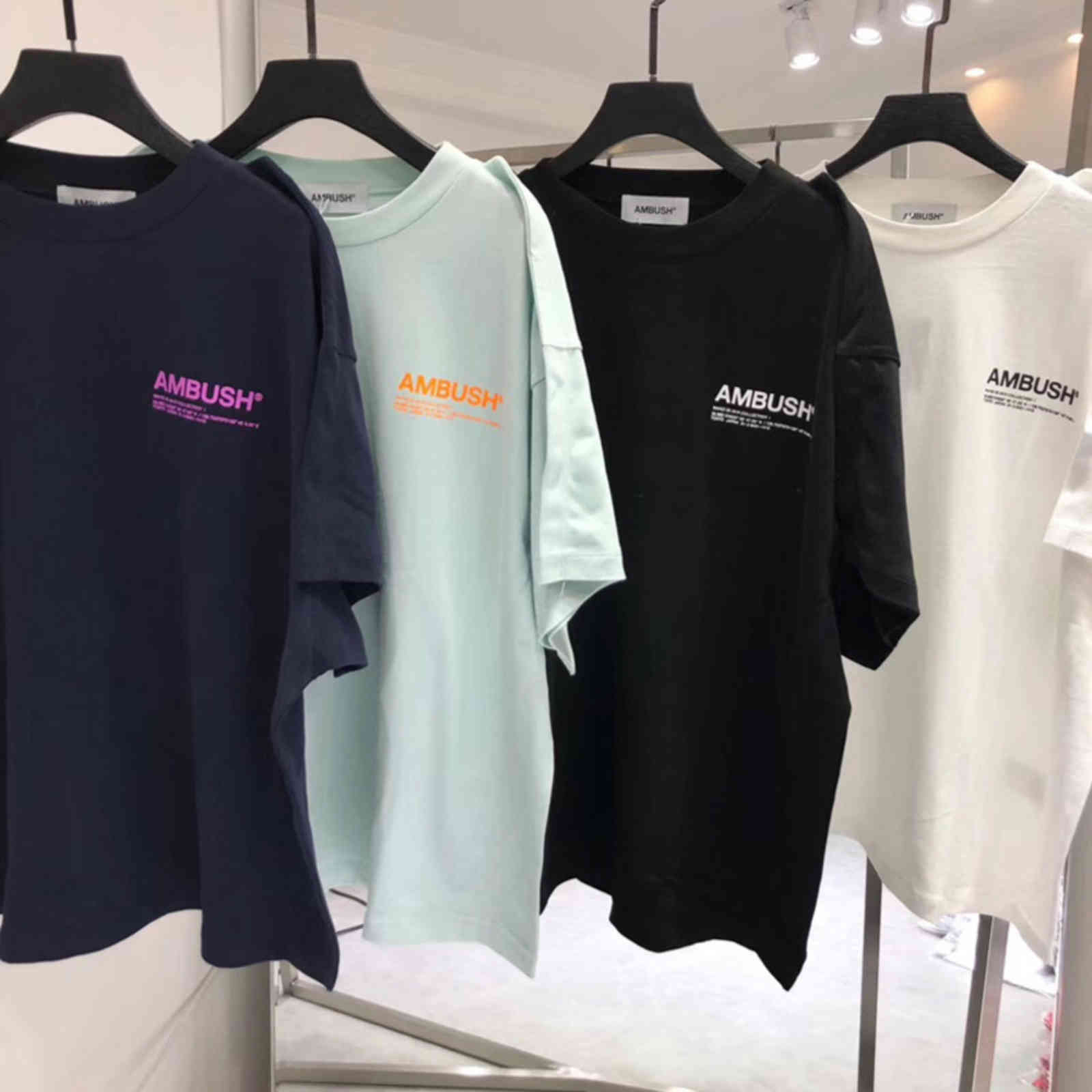 Ambush - reflective men' and women' T-shirts, high quality cotton t-shirts, hip hop, 19ss, original
Ambush - reflective men' and women' T-shirts, high quality cotton t-shirts, hip hop, 19ss, original