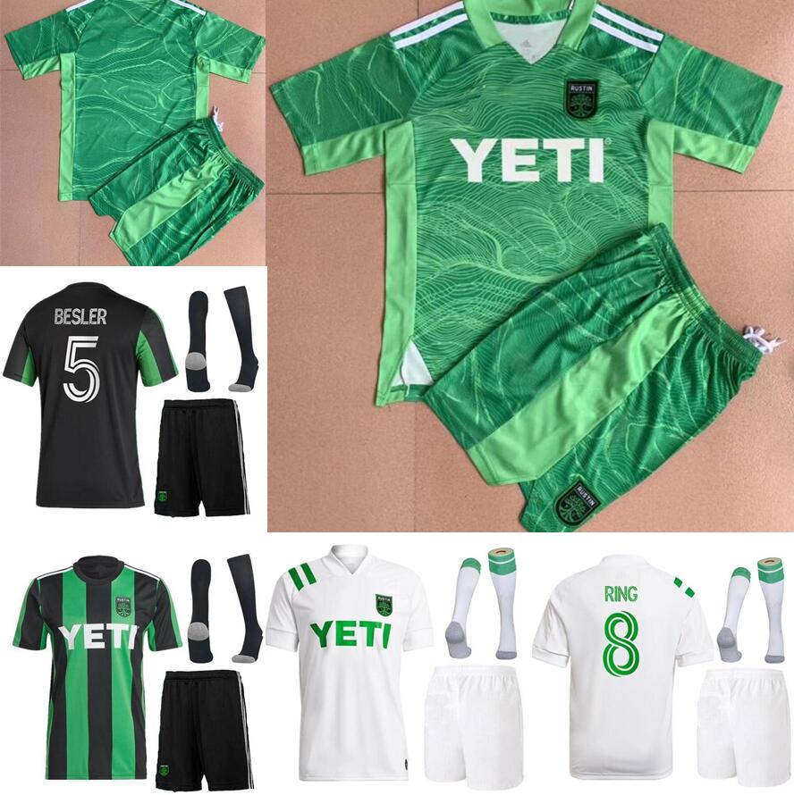 Adult kit 2021 2022 MLS Inaugural Austin FC soccer jersey goalkeeper 21 22 football shirt maillot de foot uniform, Green
Adult kit 2021 2022 MLS Inaugural Austin FC soccer jersey goalkeeper 21 22 football shirt maillot de foot uniform, Green
