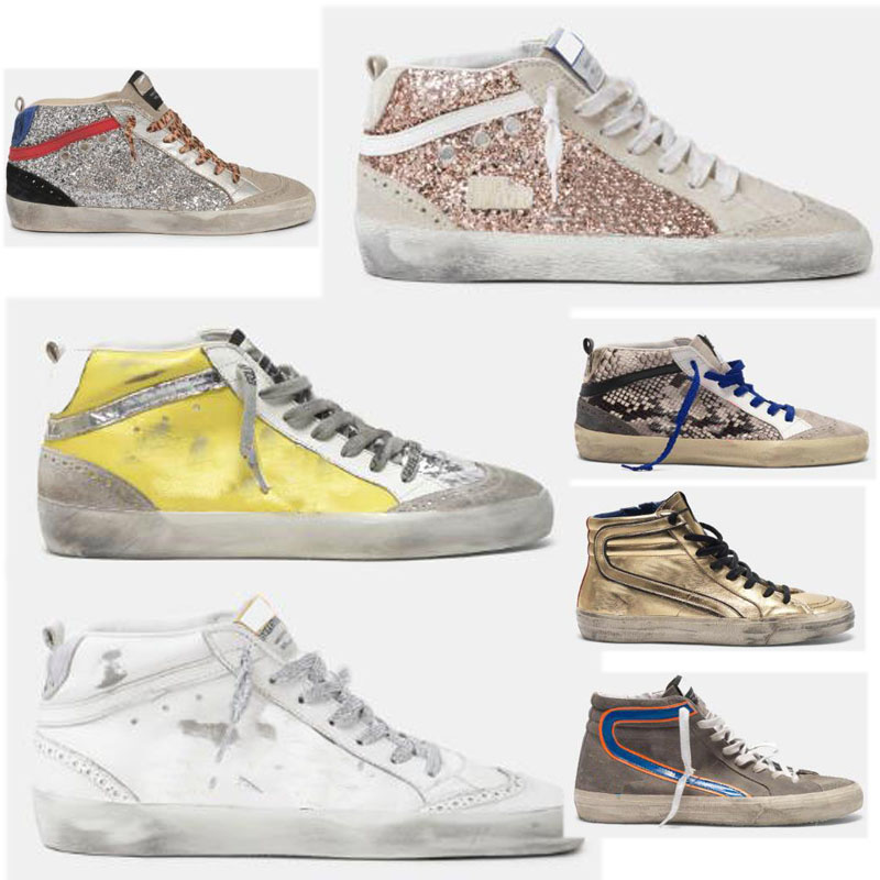 Golden Mid Slide Star Shoe Francy Hi Sneakers Italy Deluxe Brand Gritter snakeskin Do-old Dirty Goose Designer Man Women Shoes, 10
Golden Mid Slide Star Shoe Francy Hi Sneakers Italy Deluxe Brand Gritter snakeskin Do-old Dirty Goose Designer Man Women Shoes, 10