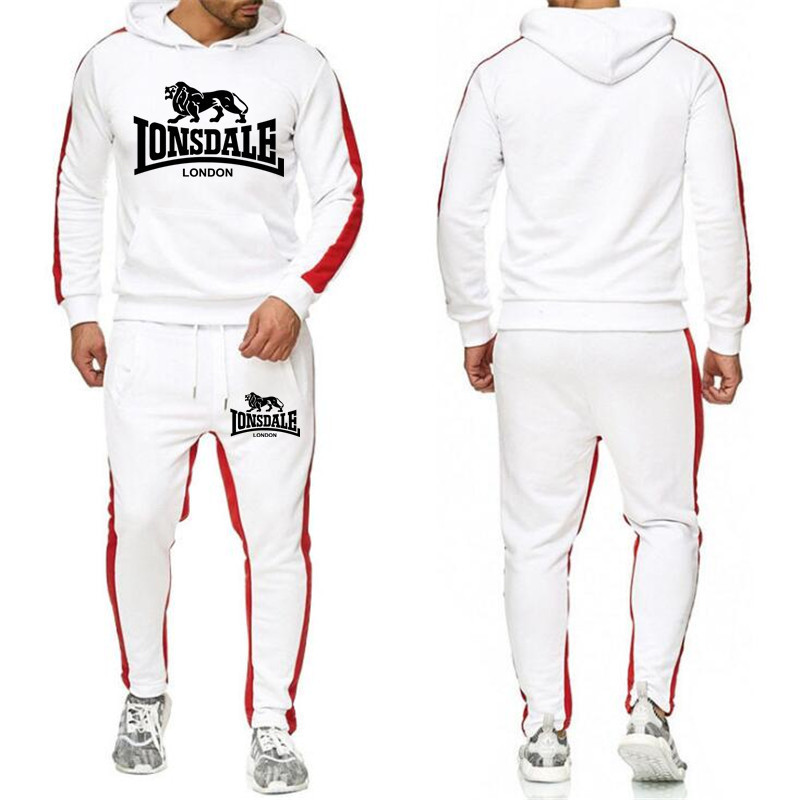 London Brand Tracksuit Fashion Mens Clothing Pullovers Sweater Cotton Men Tracksuits Hoodie Two Pieces + Pants Sports Shirts Fall Winter Track Suit, Red white
London Brand Tracksuit Fashion Mens Clothing Pullovers Sweater Cotton Men Tracksuits Hoodie Two Pieces + Pants Sports Shirts Fall Winter Track Suit, Red white
