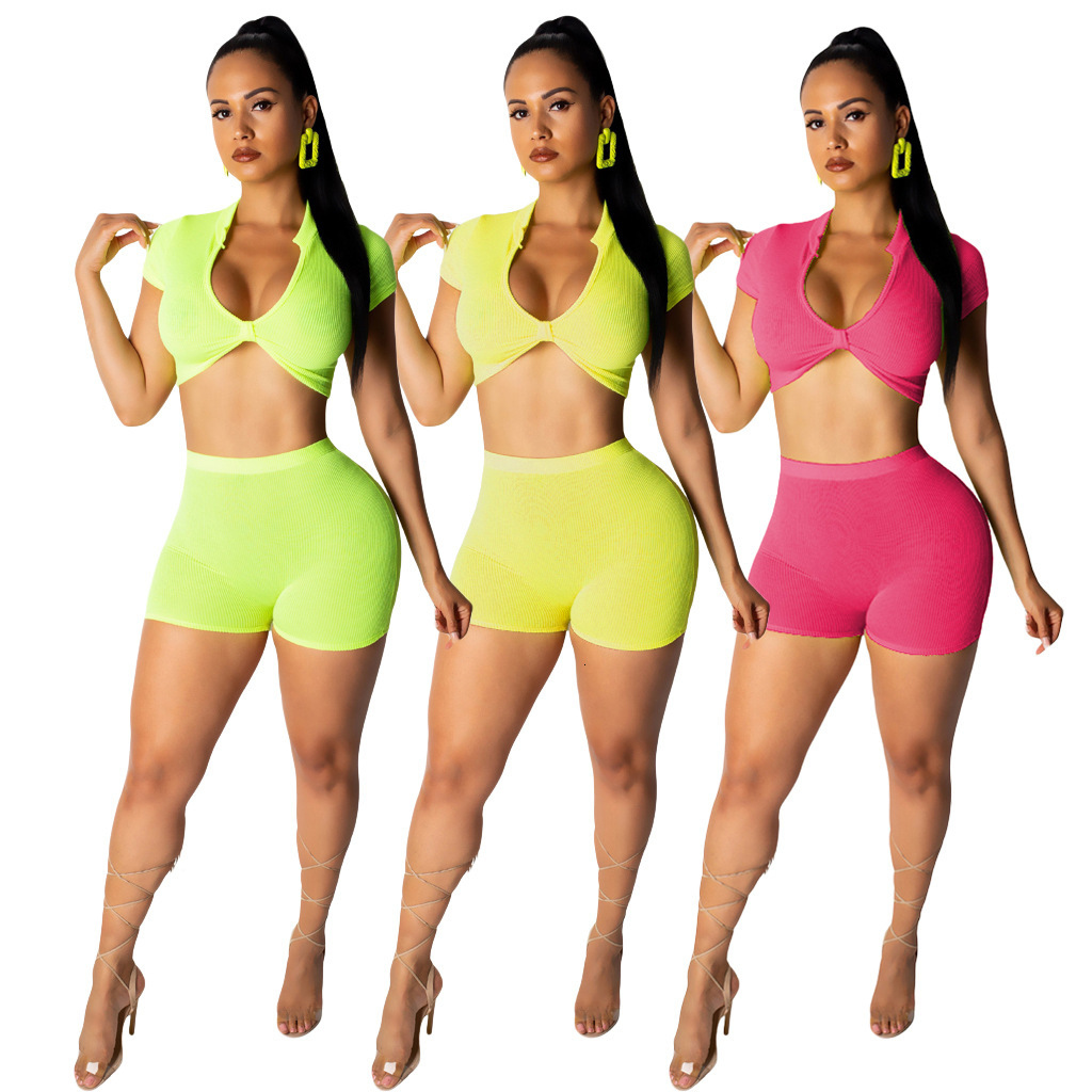 2021 New Spring Summer Women Two Piece Set Pants Plus Size Tracksuit Sweatsuit Outfit Solid Color Sexy Top and Shorts Sets Uu3t, Yellow
2021 New Spring Summer Women Two Piece Set Pants Plus Size Tracksuit Sweatsuit Outfit Solid Color Sexy Top and Shorts Sets Uu3t, Yellow