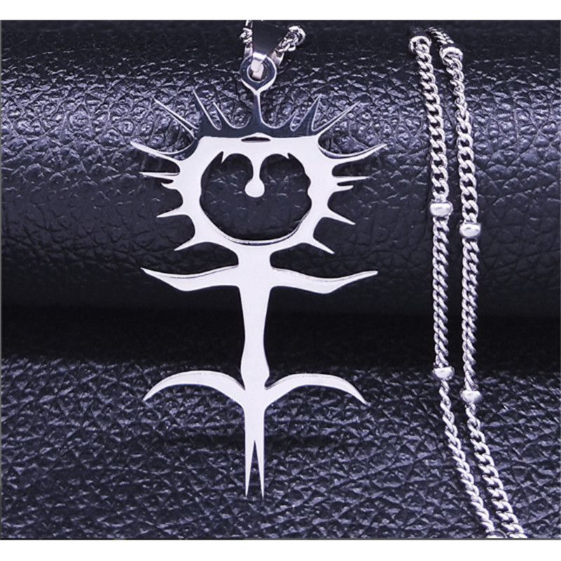YUTONG 2021 Fashion Ghostemane Stainless Steel Charm Necklaces for Women Silver Color Chain Necklaces Jewelry
YUTONG 2021 Fashion Ghostemane Stainless Steel Charm Necklaces for Women Silver Color Chain Necklaces Jewelry