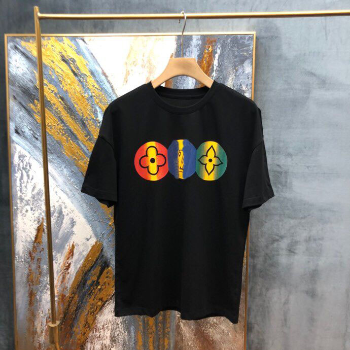 Fashion men's T-shirt summer high-quality men's stylist round neck cotton fabric T-shirt hip-hop men's women's short-sle, White;black
Fashion men's T-shirt summer high-quality men's stylist round neck cotton fabric T-shirt hip-hop men's women's short-sle, White;black