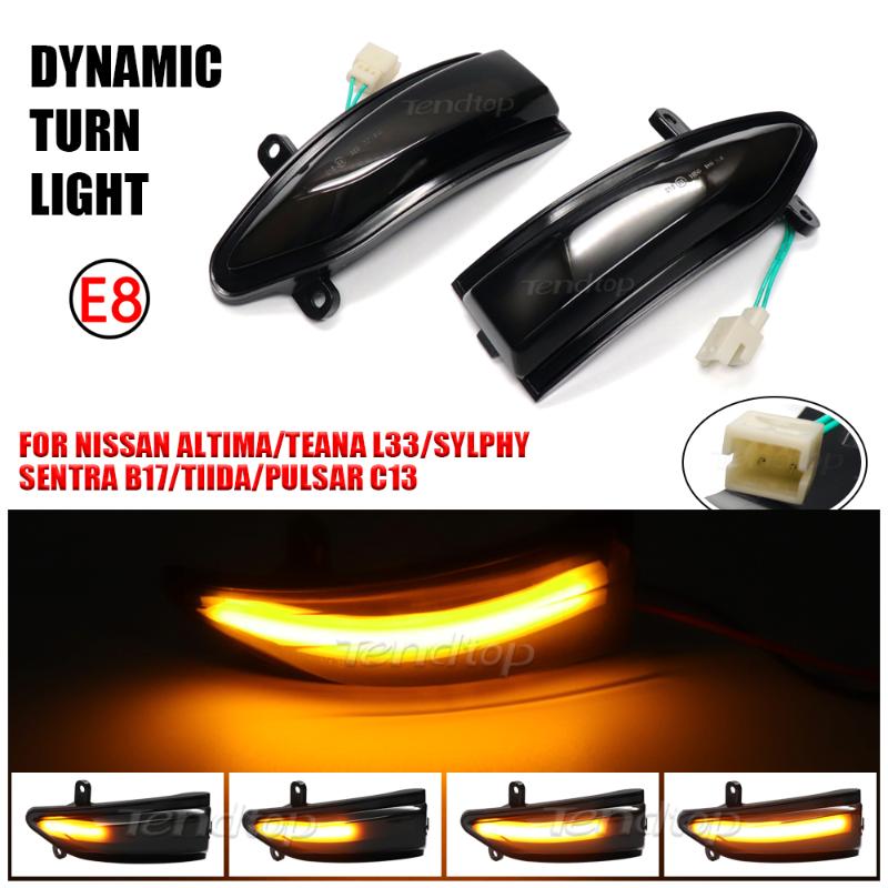 Emergency Lights For Altima Teana L33 2013- 2021 Sylphy Sentra Pulsar Tiida LED Sequential Turn Signal Light Side Mirror Indicator La 
Emergency Lights For Altima Teana L33 2013- 2021 Sylphy Sentra Pulsar Tiida LED Sequential Turn Signal Light Side Mirror Indicator La