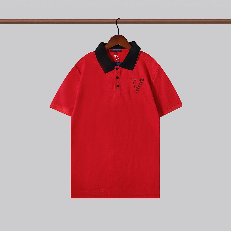 New Fashion Luxury Polos Shirts Mens Designers Polo Shirts High Street Letter V Embroidery Printing T shirt Men Summer Cotton Casual T-shirts M-2XL
New Fashion Luxury Polos Shirts Mens Designers Polo Shirts High Street Letter V Embroidery Printing T shirt Men Summer Cotton Casual T-shirts M-2XL
