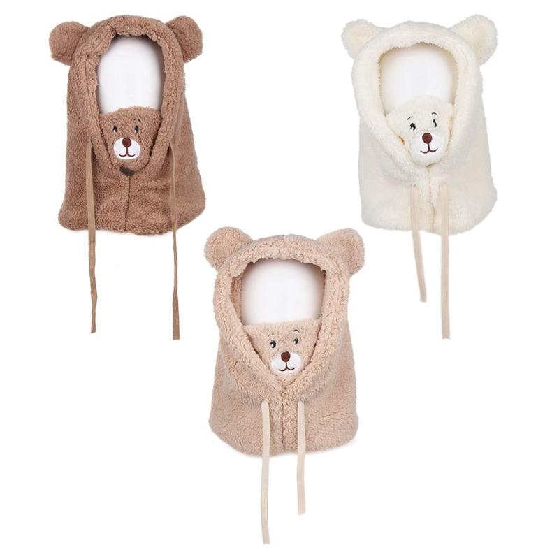 Berets Women Girls Warm Windproof Thickened Cartoon Bear Earflap Earmuff Scarf Cap Winter Hats Plush Mask Ear Hat, Beige
Berets Women Girls Warm Windproof Thickened Cartoon Bear Earflap Earmuff Scarf Cap Winter Hats Plush Mask Ear Hat, Beige