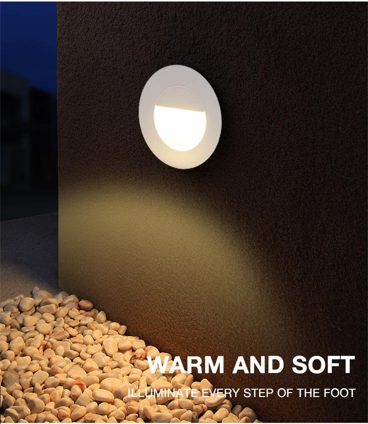4pcs Round Led Stair Light 3W COB AC85-265V Step Lights Outdoor Indoor Waterproof Fashion Recessed Wall Lamp Garden Lamps
4pcs Round Led Stair Light 3W COB AC85-265V Step Lights Outdoor Indoor Waterproof Fashion Recessed Wall Lamp Garden Lamps