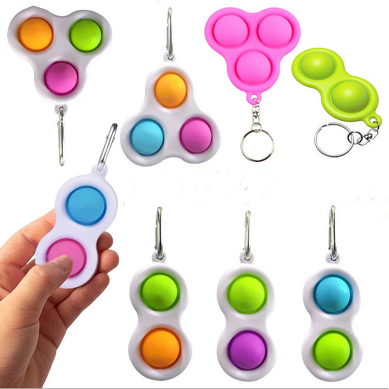 Fidget Simple Keychain Key Ring push bubble Poppers kids Finger Toy Sensory Squeeze Toys squishies Balls Anti Anxiety poo-its H25P7KR
Fidget Simple Keychain Key Ring push bubble Poppers kids Finger Toy Sensory Squeeze Toys squishies Balls Anti Anxiety poo-its H25P7KR