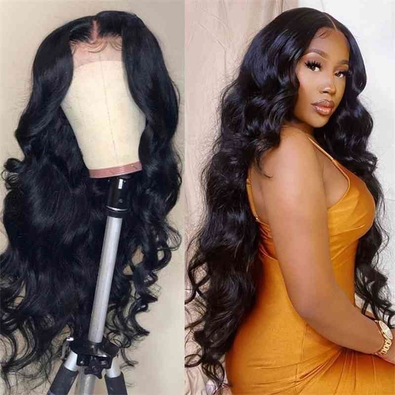 Human HD Transparent Front Hair 13x4 Body Wave Frontal Wigs For Black Women Pre Plucked 4x4 Lace Closure Wig, 4x4 closure wig 
Human HD Transparent Front Hair 13x4 Body Wave Frontal Wigs For Black Women Pre Plucked 4x4 Lace Closure Wig, 4x4 closure wig