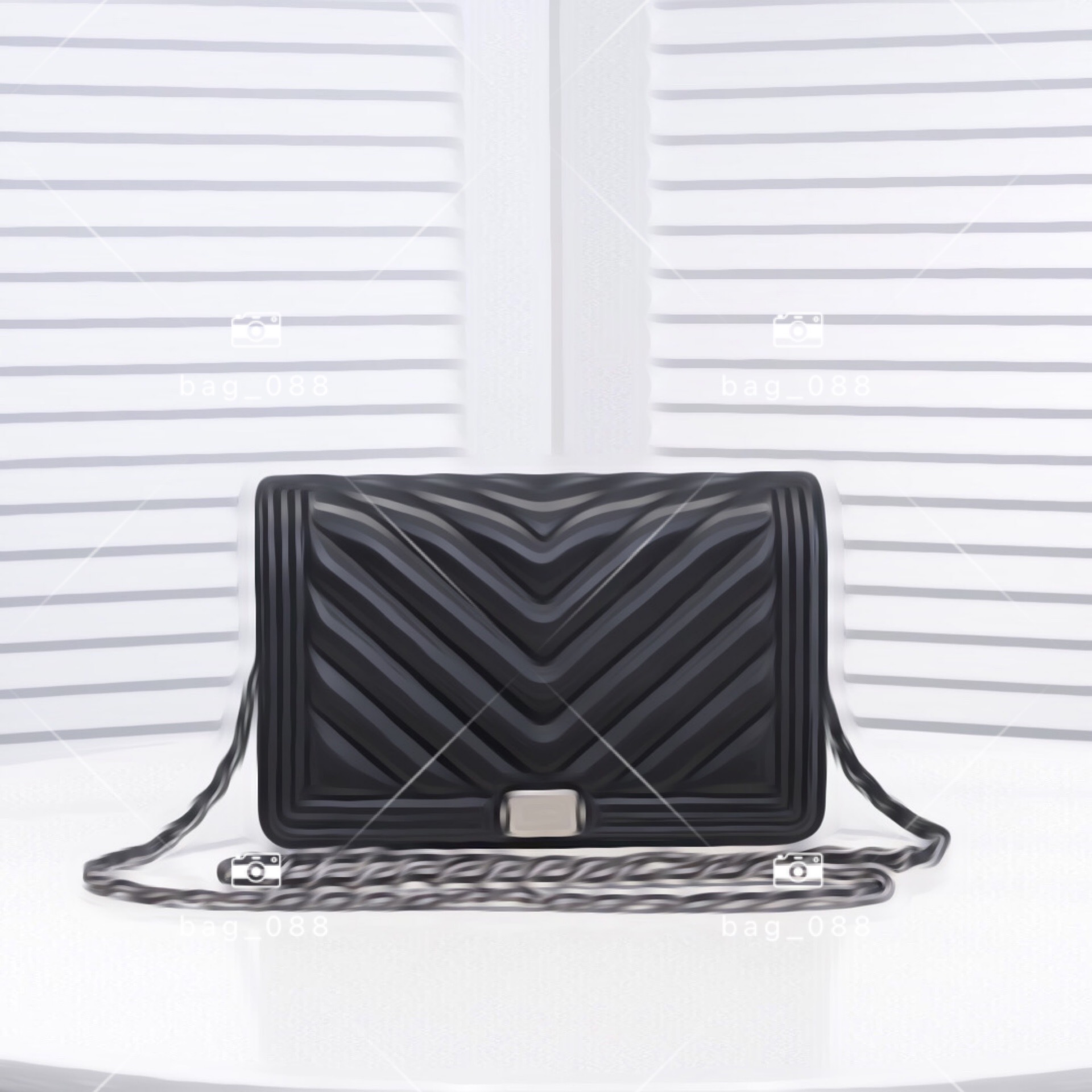 Top Quality 1:1 Sheepskin Zig Zag Corrugated Shoulder Bag WOC Clamshell Bags Banquet Clutch Package Mini Practical Woven Chain Silver Buckle
Top Quality 1:1 Sheepskin Zig Zag Corrugated Shoulder Bag WOC Clamshell Bags Banquet Clutch Package Mini Practical Woven Chain Silver Buckle