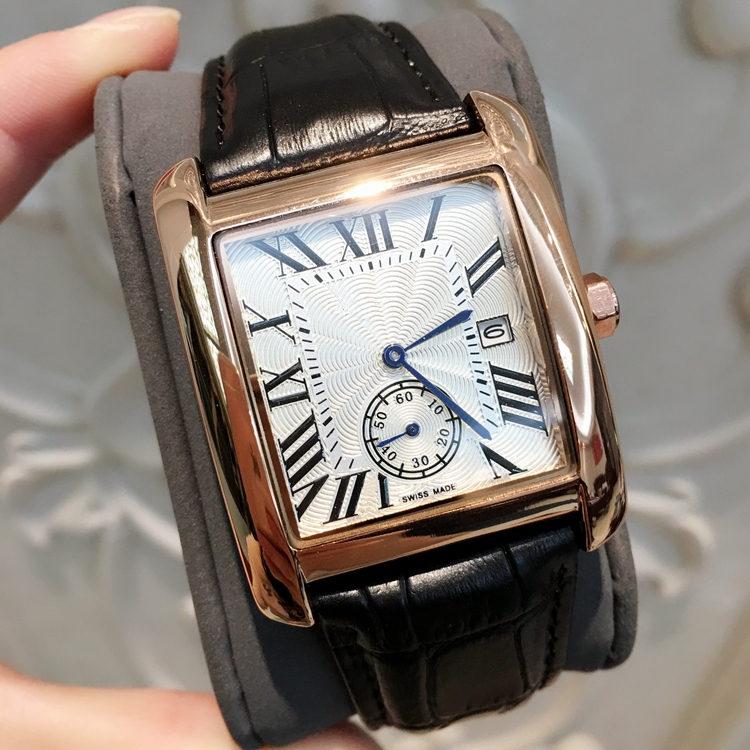 2021 TOP Fashion Luxury Man/Women black leather Watch nice designer Stainless Steel Sexy Lady Watch High Quality Quartz Clock drop shipping, Slivery;brown
2021 TOP Fashion Luxury Man/Women black leather Watch nice designer Stainless Steel Sexy Lady Watch High Quality Quartz Clock drop shipping, Slivery;brown