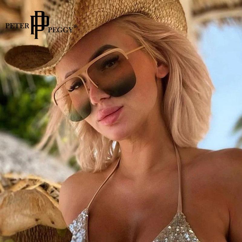 Sunglasses Fashion Square Half Frame Women Brand Designer One Piece Gradient Sun Glasses Oversize Punk Shades UV400 Goggle
Sunglasses Fashion Square Half Frame Women Brand Designer One Piece Gradient Sun Glasses Oversize Punk Shades UV400 Goggle