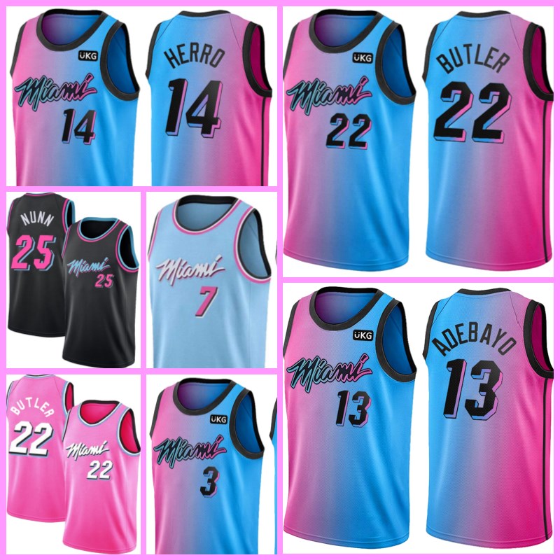 MiamiHeats Jimmy 22 Butler Jersey Basketball Dwyane Tyler Wade Herro Bam Kendrick Adebayo Nunn Duncan Goran Robinson Dragic